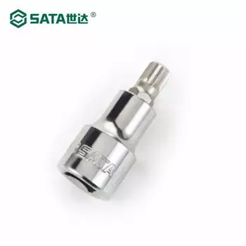 SATA 12,5 мм серии, 12-угловая отвертка длиной 50 мм, головка M10 24804-Dafei, цветочная насадка для корпуса