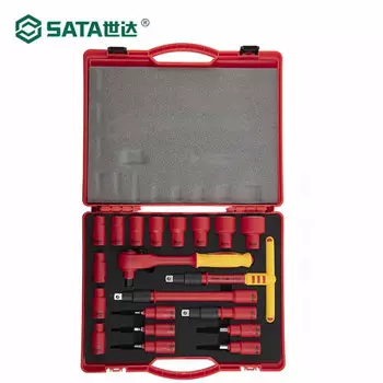 SATA, 20 шт., серия 12,5 мм, набор изоляционных втулок VDE 09267, набор инструментов