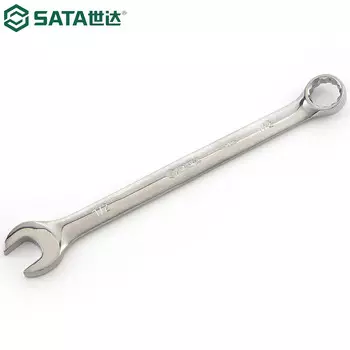 SATA 40104 дюймовый полностью полированный комбинированный ключ 7/16"