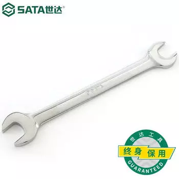 SATA 41217 полностью полированный двойной рожковый ключ 9x11 мм
