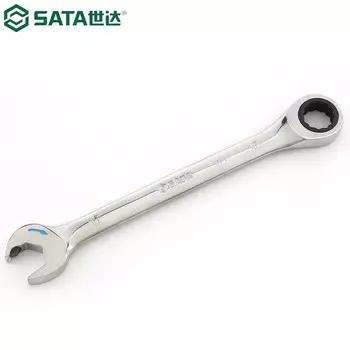 SATA 43618 полностью полированный открытый гаечный ключ 24 мм