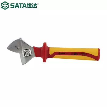 SATA Изолированный и устойчивый к напряжению разводной ключ VDE 47101 Изолированный и устойчивый к напряжению разводной ключ VDE 6"
