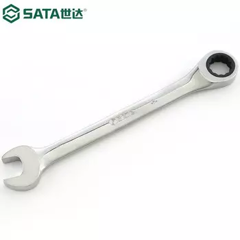 SATA Полностью полированный быстрый ключ двойного назначения 43217 Полностью полированный быстрый ключ двойного назначения 27 мм