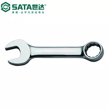 SATA Tools Полностью полированный короткий ключ двойного назначения, 12 мм 49203
