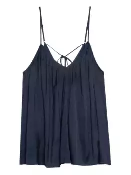 Сатиновый топ Cym Zadig&Voltaire, синий