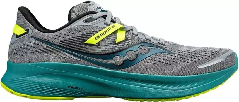 Кроссовки Saucony 16, серый/синий/желтый