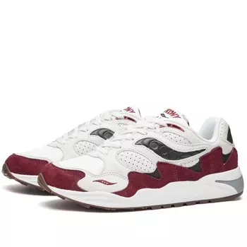 Кроссовки Saucony Grid Shadow 2, белый/темно-красный