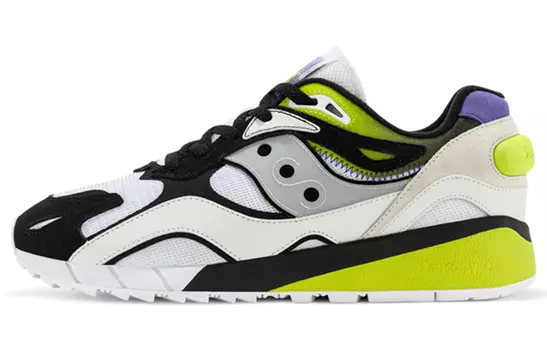 Кроссовки Saucony Shadow 6000 Unisex, белый/черный/желтый