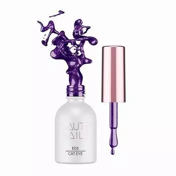 SAUTE NAILS Hybrid Cat Eye Effect E01 Лак для ногтей - 8 мл