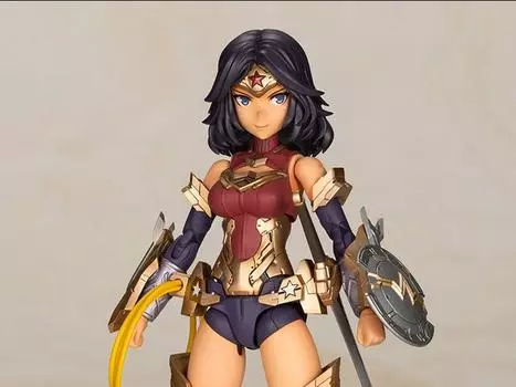 Сборная модель DC Comics Cross Frame Girl Wonder Woman (Humikane Shimada Ver.) Model Kit Kotobukiya