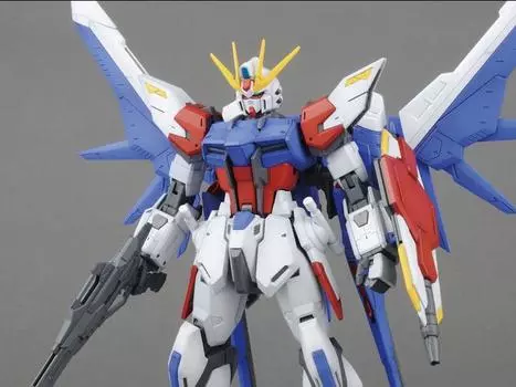 Сборная модель Gundam Build Fighters MG Build Strike Gundam 1/100 Scale Model Kit Bandai Spirits