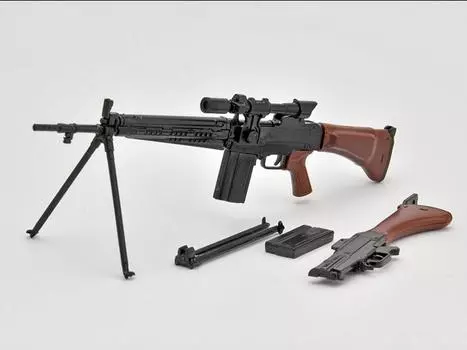 Сборная модель Little Armory LA024 Type 64 Sniper Rifle Type 1/12 Scale Accessory Set Takara Tomy