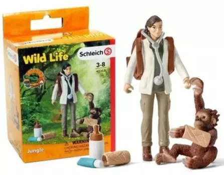 Schleich, Коллекционная статуэтка, Ветеринар за работой