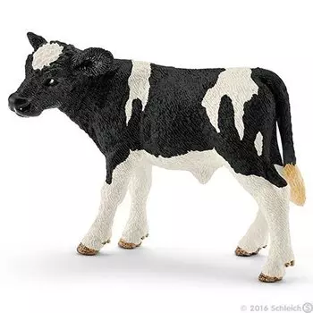 Schleich, статуэтка, голштинский теленок