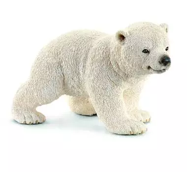 Schleich, статуэтка, Молодой белый медведь