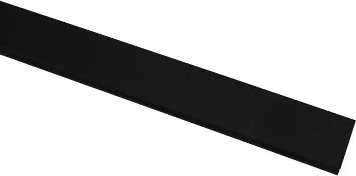 SCHNER WOHNEN LAMINATE Карниз "Matteo Карниз с внутренней направляющей, прямоугольный", 1 направляющая 160 см, черный матовый