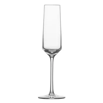 Schott Zwiesel 112415 Флейта для шампанского, бокал для шампанского, 209 мл, В 25,2 см, прозрачный (6 шт.)