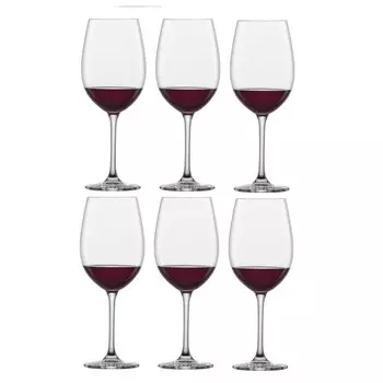 Schott Zwiesel бордовые бокалы/бокалы для джина и тоника Classico 410 мл - 6 шт Jenaer Glas, прозрачный