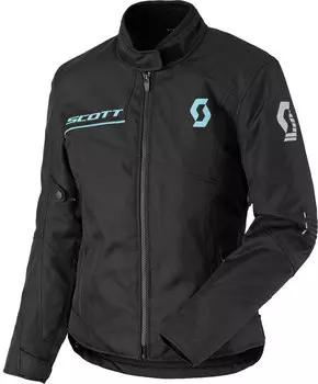 Scott Sport Pro DP Женская куртка мотоцикла текстиля, черный/синий