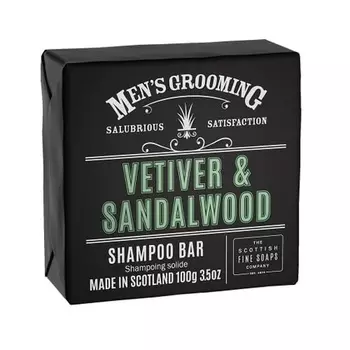 Scottish Fine Soaps Мыло для волос с ветивером и сандалом 100г