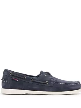 Sebago топсайдеры со шнуровкой, синий