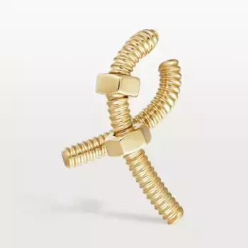 Серьга Cartier Ecrou de Cartier Left Single, желтое золото