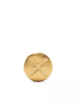 Серьга-гвоздик Bolt And Nut Maison Margiela, золотой
