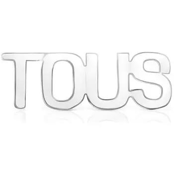 Серьга Tous Logo, серебро