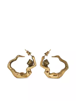 Серьги ETRO Mermaid, золотой