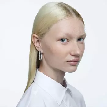Серьги-Кольца Dextera Swarovski