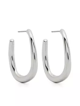 Серьги-кольца ISABEL MARANT, серебряный