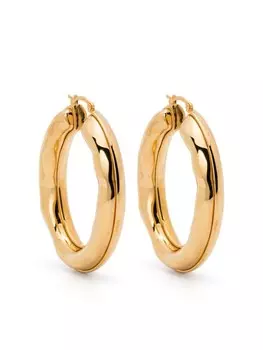 Серьги-кольца Jil Sander, золотой