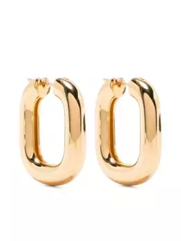 Серьги-кольца Loop JIL SANDER, золотой