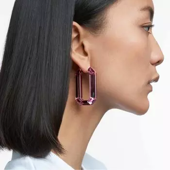 Серьги-Кольца Lucent Swarovski