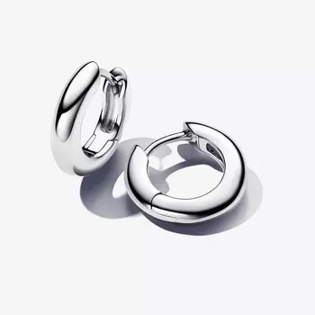 Серьги-кольца Pandora Essence Round, серебро