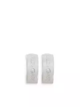 Серьги-кольца с логотипом DOLCE & GABBANA, серебяный