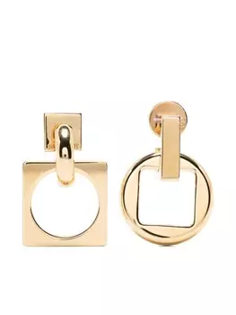Серьги Les Pendantes Rond Carr Jacquemus, золотой