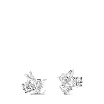 Серьги Лулуграм Louis Vuitton, серебряный