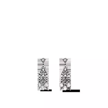Серьги-люстры Louis Vuitton, черный