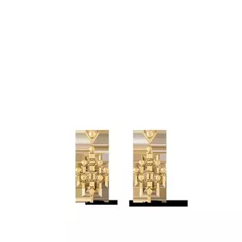 Серьги-люстры Louis Vuitton, золотой