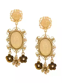 Серьги 'Madonna' DOLCE & GABBANA, золотой