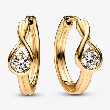 Серьги Pandora Infinite Lab-grown Diamond 0.50 carat tw 14k, золото