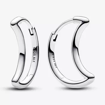 Серьги Pandora Moon, серебро