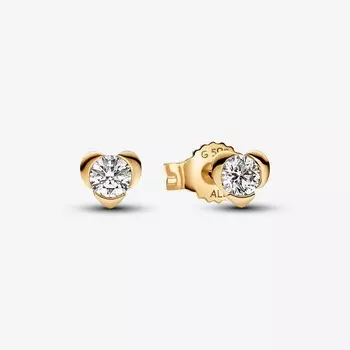 Серьги Pandora Talisman Lab-grown Diamond 0.30 carat tw 14k, золото