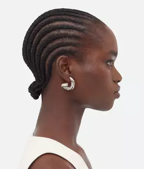 Серьги с сардинами Bottega Veneta