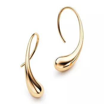 Серьги Tiffany & Co. Elsa Peretti Teardrop, золото
