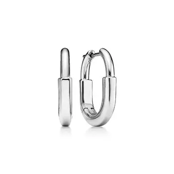 Серьги Tiffany & Co. Small, белое золото