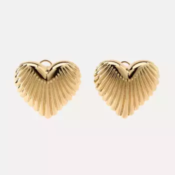 Серьги Zara Heart, золотой