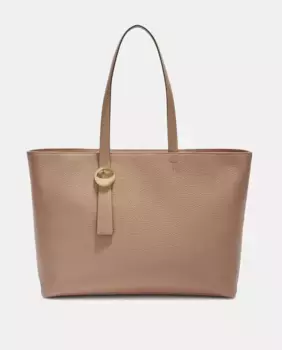 Серая большая сумка Furla, серый