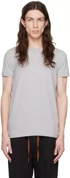 Серая футболка Signifier ZEGNA